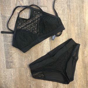 NWT Adore Me Black Veronna Hipster Bikini - M